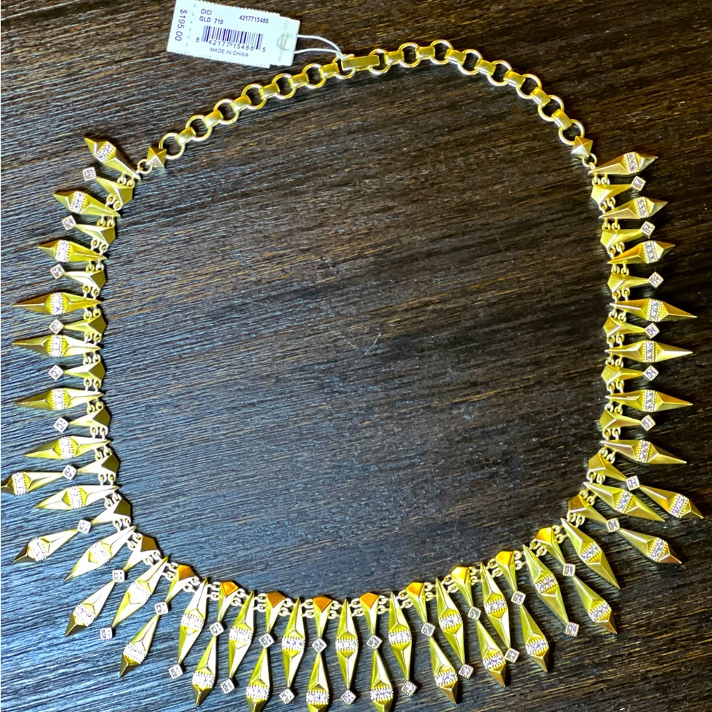 Kendra Scott Cici Necklace Gold NWT